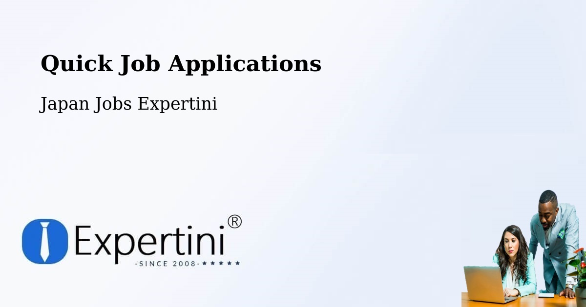 Quick Apply Feature – Hiroshima Shi - Japan Jobs Expertini